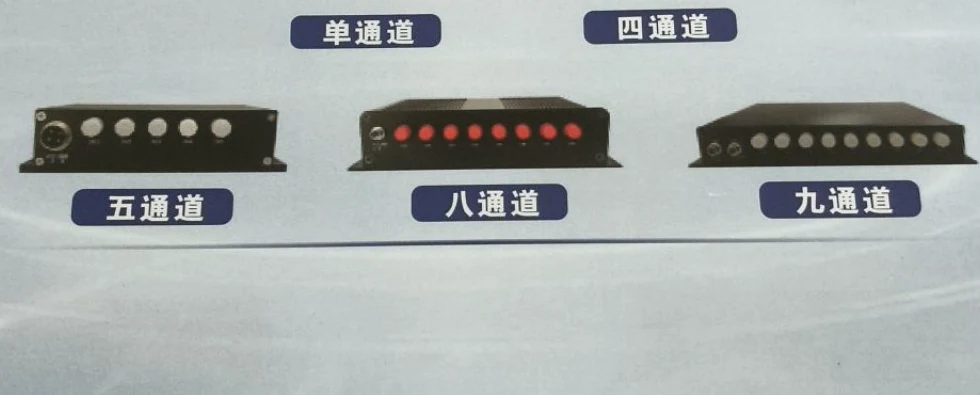 熙畅产品宣传册中的荧光光纤测温传感器外观资料