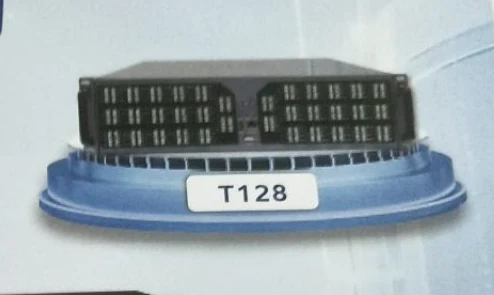 熙畅产品宣传册中的T128 全光交换机外观资料