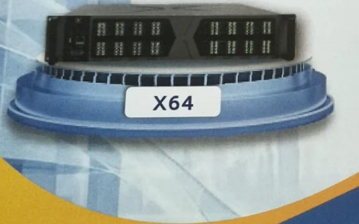 熙畅产品宣传册中的X64 全光交换机外观资料